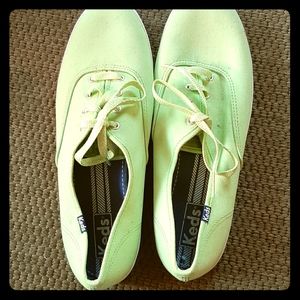 lime green keds